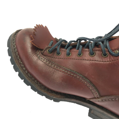 【中古品】【メンズ】 WESCO ウエスコ JOBMASTER RED BROWN ジョブ マスター 靴 164-260812-rt-27-tagh サイズ：9 1/2D カラー：ブラウン 万代Net店