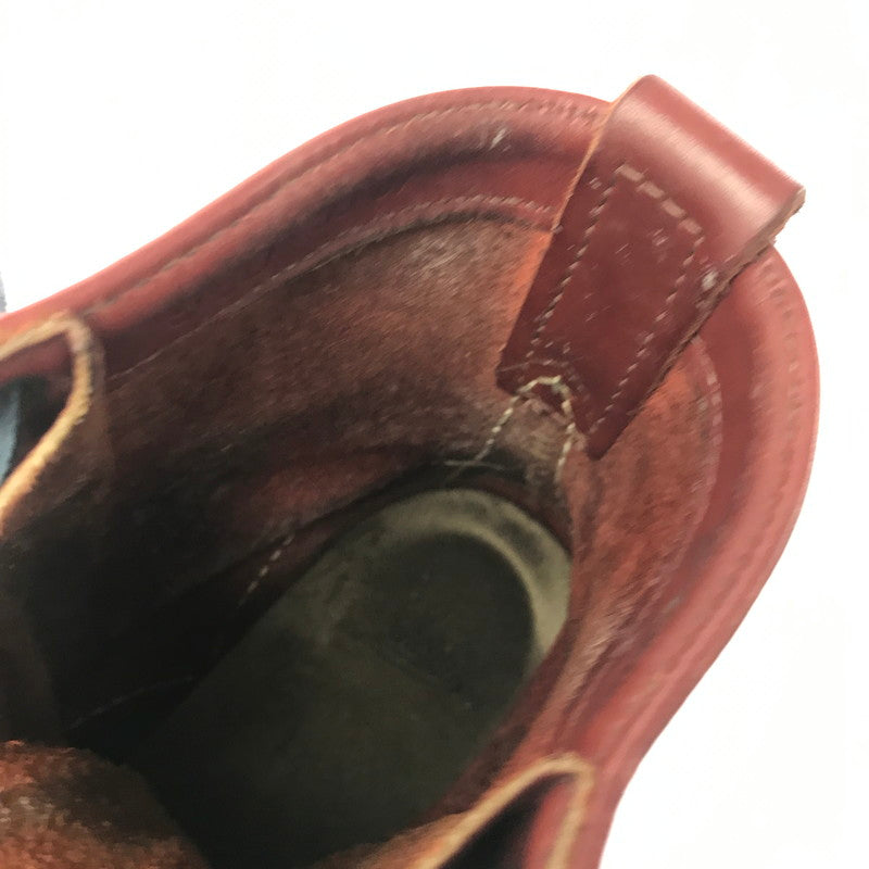 【中古品】【メンズ】 WESCO ウエスコ JOBMASTER RED BROWN ジョブ マスター 靴 164-260812-rt-27-tagh サイズ：9 1/2D カラー：ブラウン 万代Net店