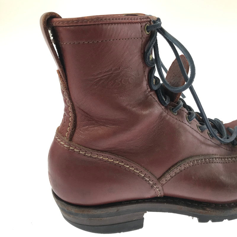 【中古品】【メンズ】 WESCO ウエスコ JOBMASTER RED BROWN ジョブ マスター 靴 164-260812-rt-27-tagh サイズ：9 1/2D カラー：ブラウン 万代Net店
