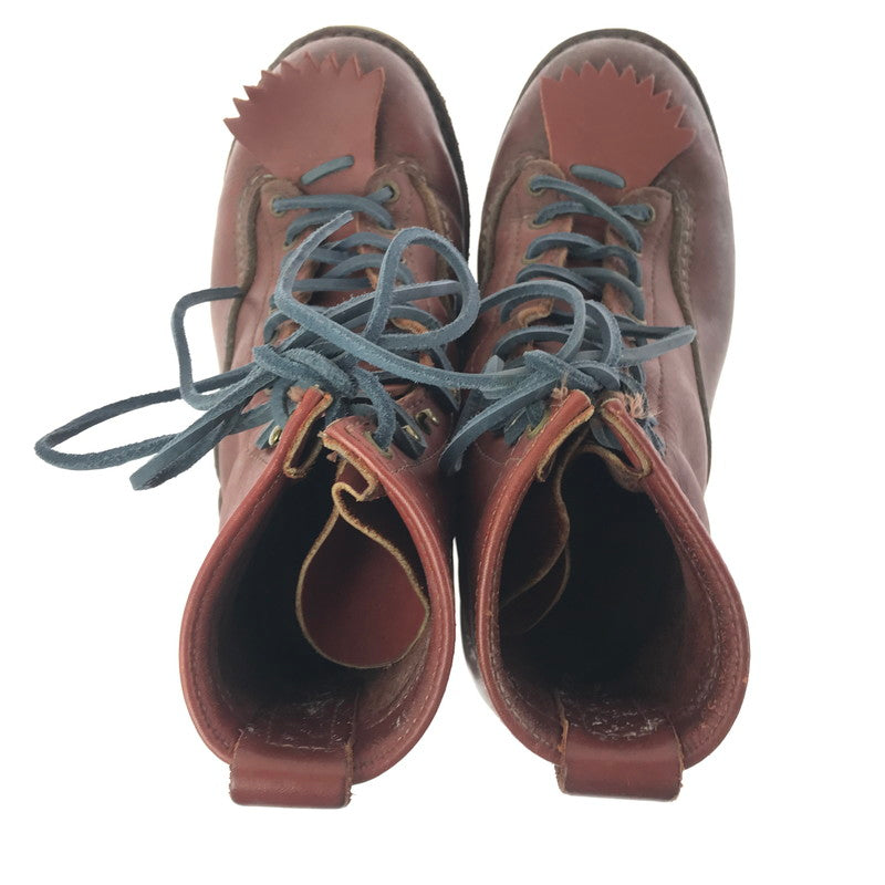 【中古品】【メンズ】 WESCO ウエスコ JOBMASTER RED BROWN ジョブ マスター 靴 164-260812-rt-27-tagh サイズ：9 1/2D カラー：ブラウン 万代Net店