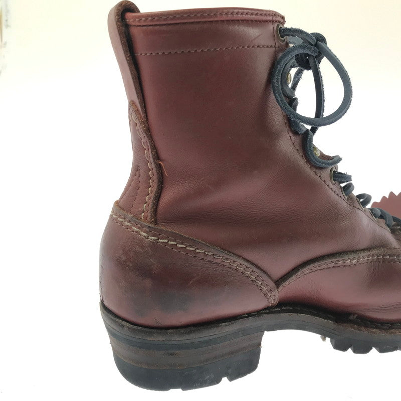 【中古品】【メンズ】 WESCO ウエスコ JOBMASTER RED BROWN ジョブ マスター 靴 164-260812-rt-27-tagh サイズ：9 1/2D カラー：ブラウン 万代Net店