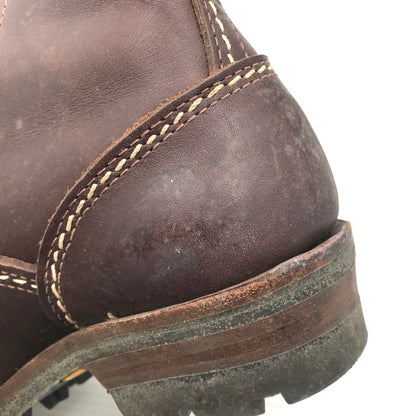 【中古品】【メンズ】 WESCO ウエスコ JOBMASTER DARK BROWN ジョブマスター ブーツ 靴 164-260816-rt-06-tagh サイズ：US8.5 カラー：ダークブラウン 万代Net店
