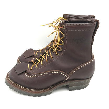【中古品】【メンズ】 WESCO ウエスコ JOBMASTER DARK BROWN ジョブマスター ブーツ 靴 164-260816-rt-06-tagh サイズ：US8.5 カラー：ダークブラウン 万代Net店