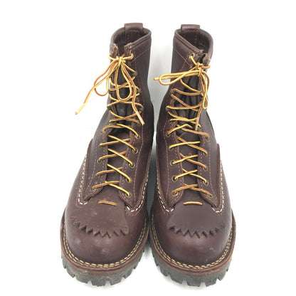【中古品】【メンズ】 WESCO ウエスコ JOBMASTER DARK BROWN ジョブマスター ブーツ 靴 164-260816-rt-06-tagh サイズ：US8.5 カラー：ダークブラウン 万代Net店