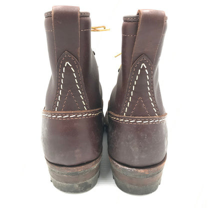 【中古品】【メンズ】 WESCO ウエスコ JOBMASTER DARK BROWN ジョブマスター ブーツ 靴 164-260816-rt-06-tagh サイズ：US8.5 カラー：ダークブラウン 万代Net店