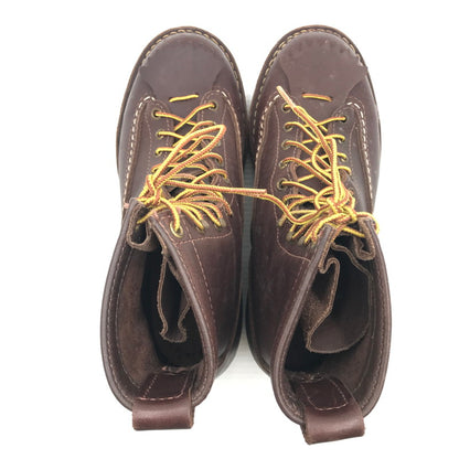 【中古品】【メンズ】 WESCO ウエスコ JOBMASTER DARK BROWN ジョブマスター ブーツ 靴 164-260816-rt-06-tagh サイズ：US8.5 カラー：ダークブラウン 万代Net店