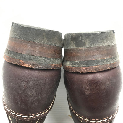 【中古品】【メンズ】 WESCO ウエスコ JOBMASTER DARK BROWN ジョブマスター ブーツ 靴 164-260816-rt-06-tagh サイズ：US8.5 カラー：ダークブラウン 万代Net店