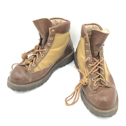 【中古品】【メンズ】 DANNER ダナー DANNER LIGHT KHAKI BROWN 30440 USA製 ダナー ライト ブーツ 靴 164-260816-rt-05-tagh サイズ：US9 カラー：イエロー/ブラウン 万代Net店
