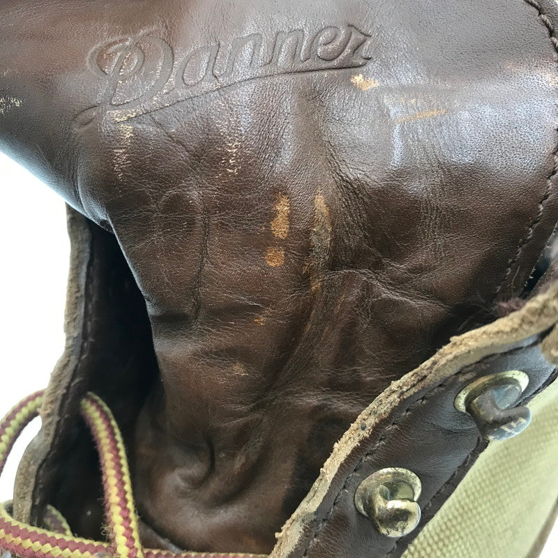 【中古品】【メンズ】 DANNER ダナー DANNER LIGHT KHAKI BROWN 30440 USA製 ダナー ライト ブーツ 靴 164-260816-rt-05-tagh サイズ：US9 カラー：イエロー/ブラウン 万代Net店