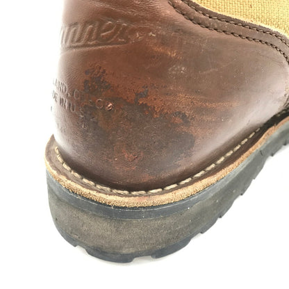 【中古品】【メンズ】 DANNER ダナー DANNER LIGHT KHAKI BROWN 30440 USA製 ダナー ライト ブーツ 靴 164-260816-rt-05-tagh サイズ：US9 カラー：イエロー/ブラウン 万代Net店