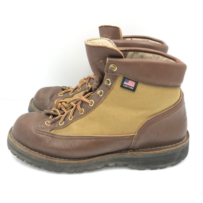 【中古品】【メンズ】 DANNER ダナー DANNER LIGHT KHAKI BROWN 30440 USA製 ダナー ライト ブーツ 靴 164-260816-rt-05-tagh サイズ：US9 カラー：イエロー/ブラウン 万代Net店