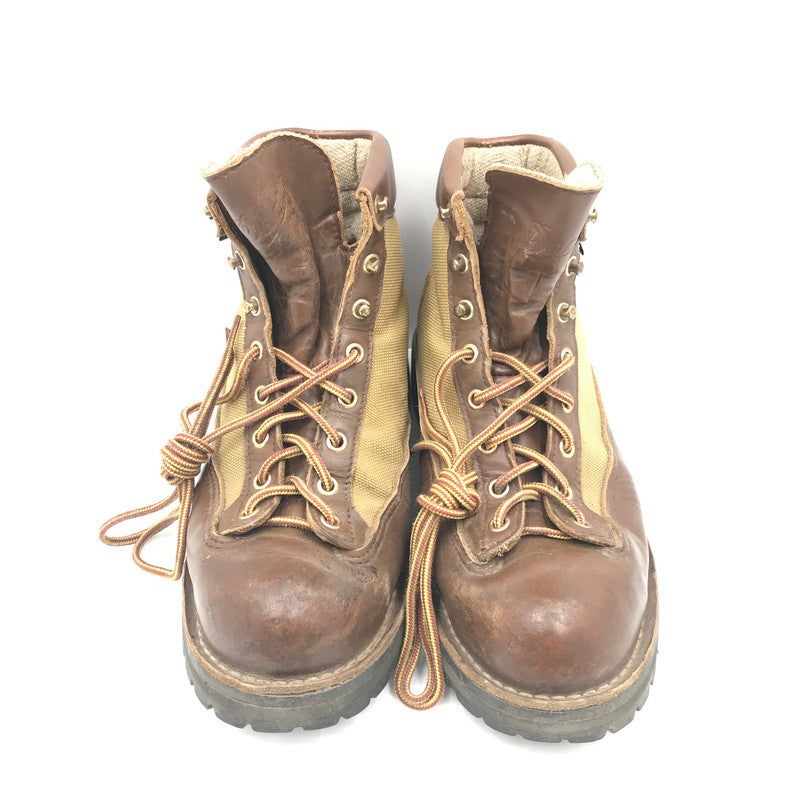 【中古品】【メンズ】 DANNER ダナー DANNER LIGHT KHAKI BROWN 30440 USA製 ダナー ライト ブーツ 靴 164-260816-rt-05-tagh サイズ：US9 カラー：イエロー/ブラウン 万代Net店