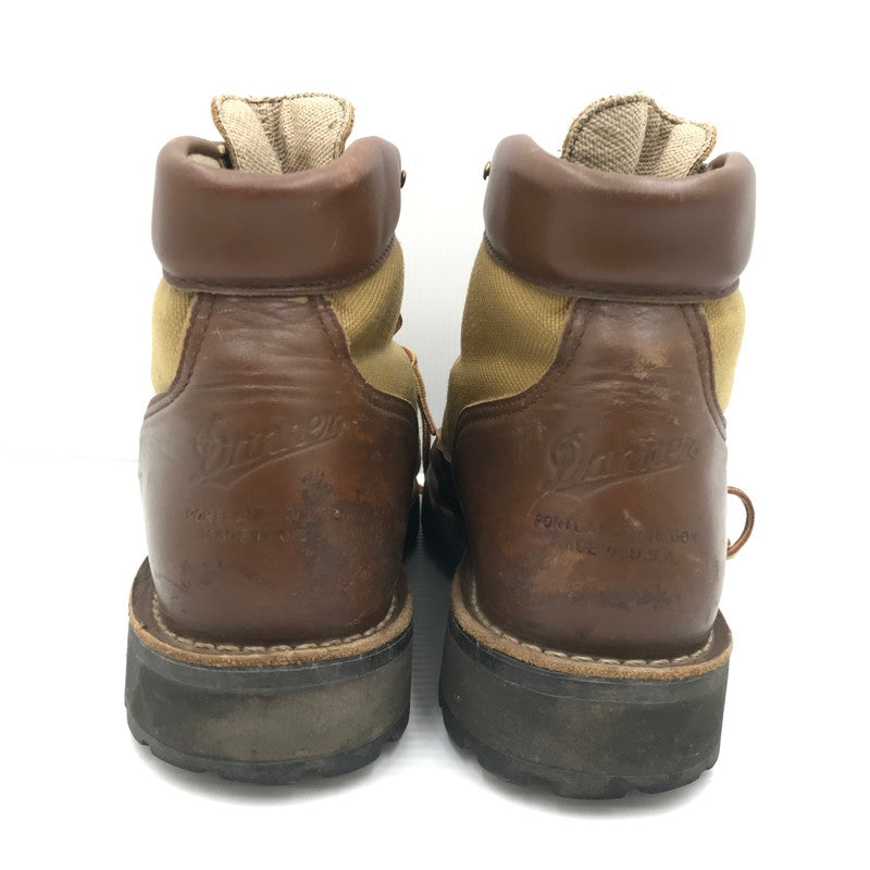 【中古品】【メンズ】 DANNER ダナー DANNER LIGHT KHAKI BROWN 30440 USA製 ダナー ライト ブーツ 靴 164-260816-rt-05-tagh サイズ：US9 カラー：イエロー/ブラウン 万代Net店