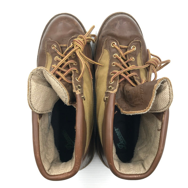 【中古品】【メンズ】 DANNER ダナー DANNER LIGHT KHAKI BROWN 30440 USA製 ダナー ライト ブーツ 靴 164-260816-rt-05-tagh サイズ：US9 カラー：イエロー/ブラウン 万代Net店