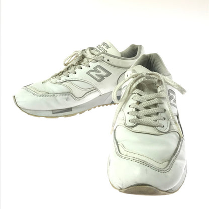 【現状渡し品】【メンズ】 NEW BALANCE ニューバランス SNEAKERS 1500 WHITE M1500WHI 英国製 スニーカー 靴 162-260812-rt-23-tagh サイズ：US 9 1/2D カラー：ホワイト 万代Net店