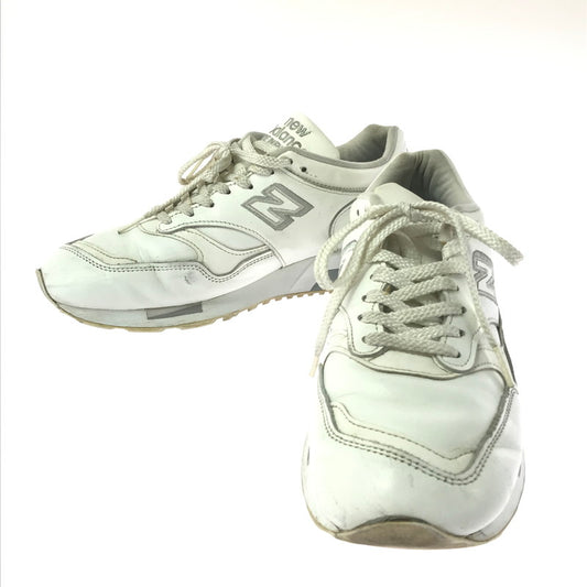 【現状渡し品】【メンズ】 NEW BALANCE ニューバランス SNEAKERS 1500 WHITE M1500WHI 英国製 スニーカー 靴 162-260812-rt-23-tagh サイズ：US 9 1/2D カラー：ホワイト 万代Net店