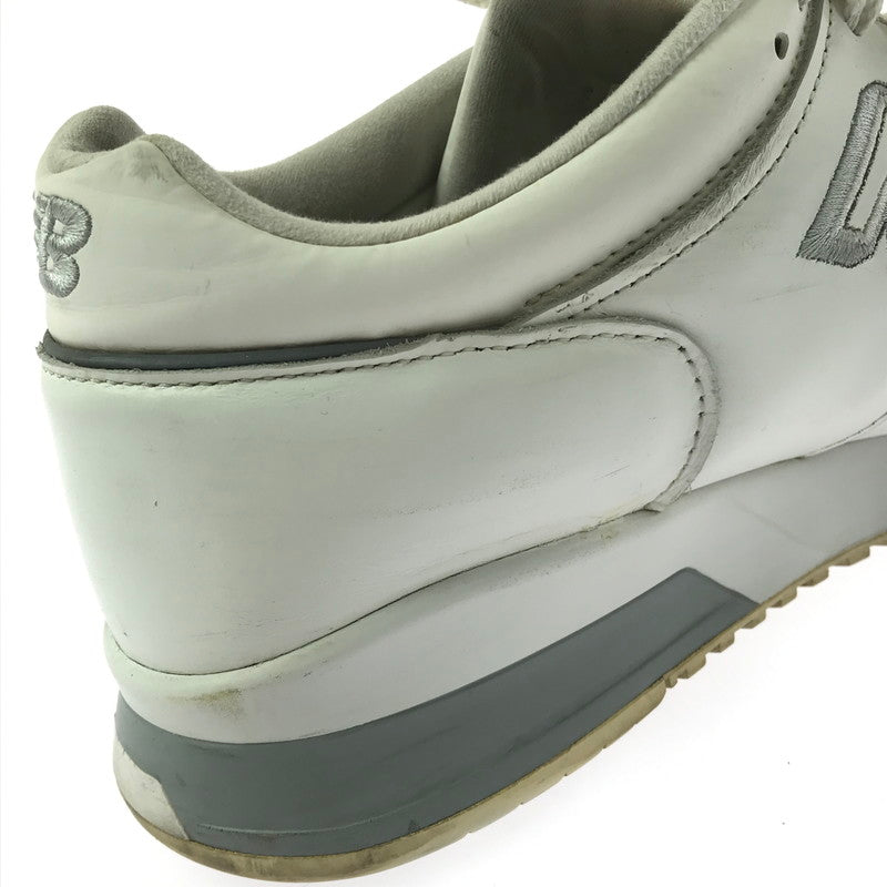 【現状渡し品】【メンズ】 NEW BALANCE ニューバランス SNEAKERS 1500 WHITE M1500WHI 英国製 スニーカー 靴 162-260812-rt-23-tagh サイズ：US 9 1/2D カラー：ホワイト 万代Net店