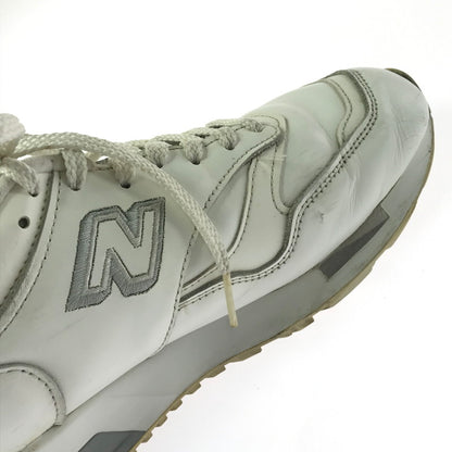 【現状渡し品】【メンズ】 NEW BALANCE ニューバランス SNEAKERS 1500 WHITE M1500WHI 英国製 スニーカー 靴 162-260812-rt-23-tagh サイズ：US 9 1/2D カラー：ホワイト 万代Net店