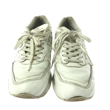 【現状渡し品】【メンズ】 NEW BALANCE ニューバランス SNEAKERS 1500 WHITE M1500WHI 英国製 スニーカー 靴 162-260812-rt-23-tagh サイズ：US 9 1/2D カラー：ホワイト 万代Net店