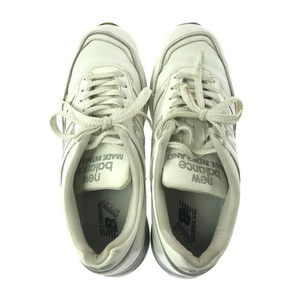 【現状渡し品】【メンズ】 NEW BALANCE ニューバランス SNEAKERS 1500 WHITE M1500WHI 英国製 スニーカー 靴 162-260812-rt-23-tagh サイズ：US 9 1/2D カラー：ホワイト 万代Net店