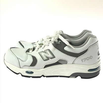 【中古品】【メンズ】 NEW BALANCE ニューバランス SNEAKERS 1700 WHITE CM1700LN スニーカー 靴 162-260812-rt-24-tagh サイズ：27cm US9 カラー：ホワイト 万代Net店