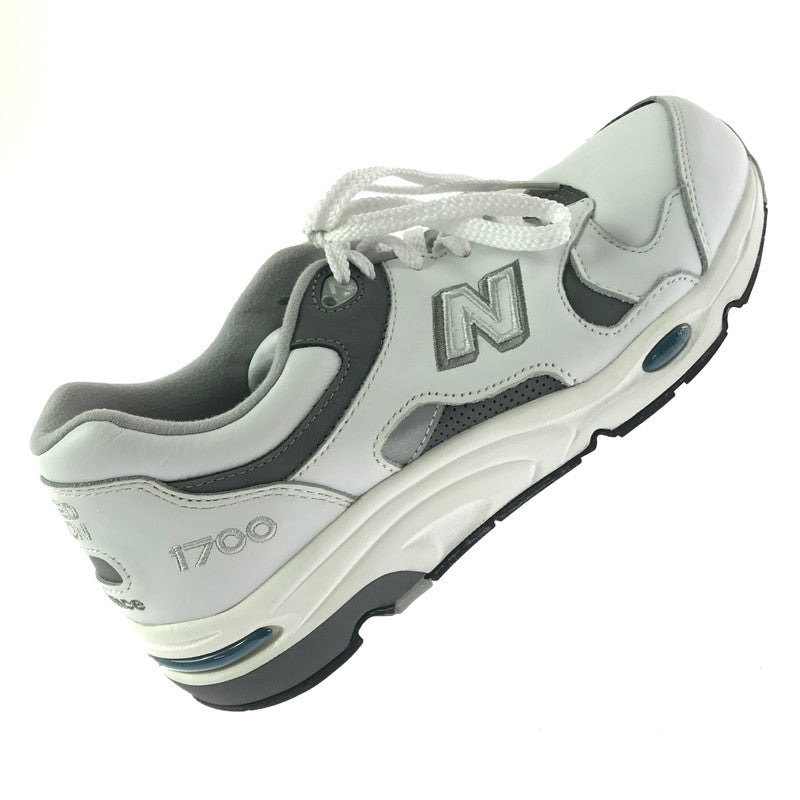 【中古品】【メンズ】 NEW BALANCE ニューバランス SNEAKERS 1700 WHITE CM1700LN スニーカー 靴 162-260812-rt-24-tagh サイズ：27cm US9 カラー：ホワイト 万代Net店