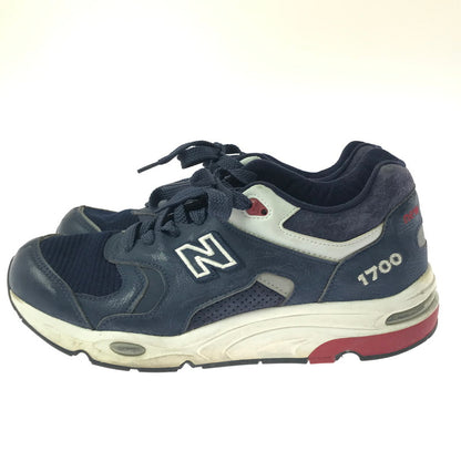 【現状渡し品】【メンズ】 NEW BALANCE ニューバランス SNEAKERS 1700 DEEP BLUE M1700CME USA製 スニーカー 靴 162-260812-rt-22-tagh サイズ：28cm US10 カラー：ネイビー 万代Net店