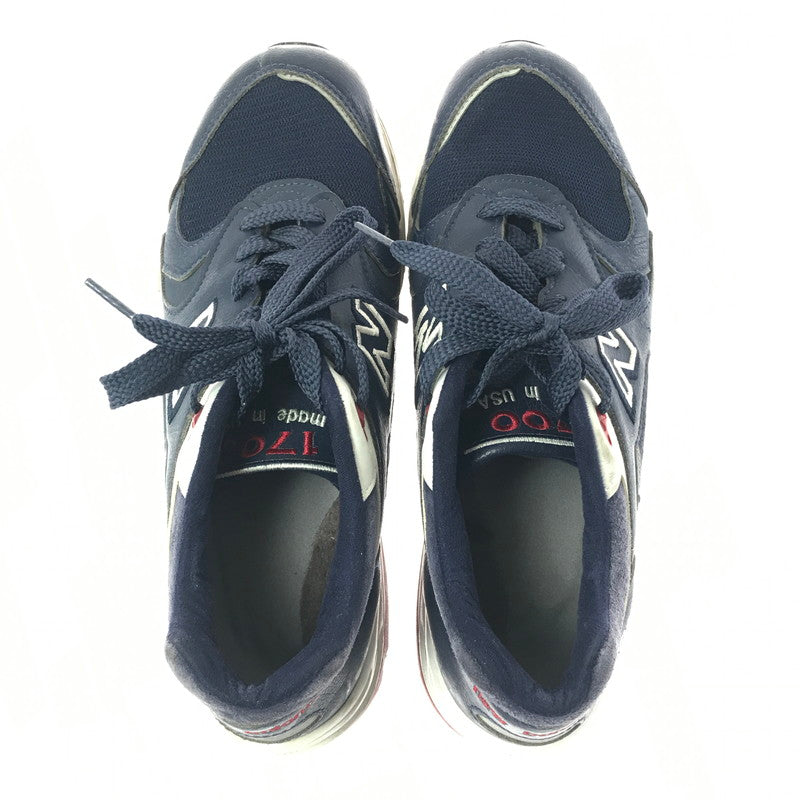 【現状渡し品】【メンズ】 NEW BALANCE ニューバランス SNEAKERS 1700 DEEP BLUE M1700CME USA製 スニーカー 靴 162-260812-rt-22-tagh サイズ：28cm US10 カラー：ネイビー 万代Net店