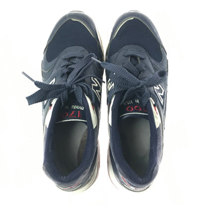 【現状渡し品】【メンズ】 NEW BALANCE ニューバランス SNEAKERS 1700 DEEP BLUE M1700CME USA製 スニーカー 靴 162-260812-rt-22-tagh サイズ：28cm US10 カラー：ネイビー 万代Net店