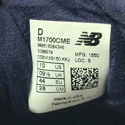 【現状渡し品】【メンズ】 NEW BALANCE ニューバランス SNEAKERS 1700 DEEP BLUE M1700CME USA製 スニーカー 靴 162-260812-rt-22-tagh サイズ：28cm US10 カラー：ネイビー 万代Net店
