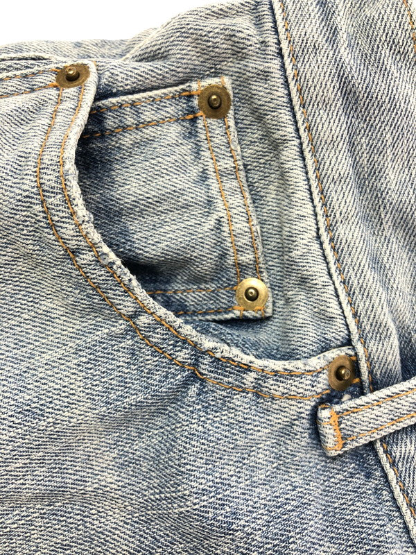 【中古品】【メンズ】 SAINT LAURENT PARIS サンローランパリ SLIM STRAIGHT DENIM PANTS 614443 スリム ストレート デニム パンツ ボトムス 152-260816-rt-22-tagh サイズ：29 カラー：インディゴ 万代Net店