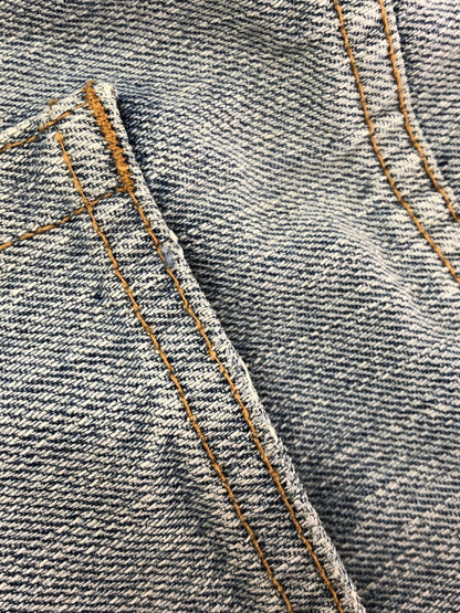 【中古品】【メンズ】 SAINT LAURENT PARIS サンローランパリ SLIM STRAIGHT DENIM PANTS 614443 スリム ストレート デニム パンツ ボトムス 152-260816-rt-22-tagh サイズ：29 カラー：インディゴ 万代Net店