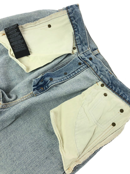 【中古品】【メンズ】 SAINT LAURENT PARIS サンローランパリ SLIM STRAIGHT DENIM PANTS 614443 スリム ストレート デニム パンツ ボトムス 152-260816-rt-22-tagh サイズ：29 カラー：インディゴ 万代Net店
