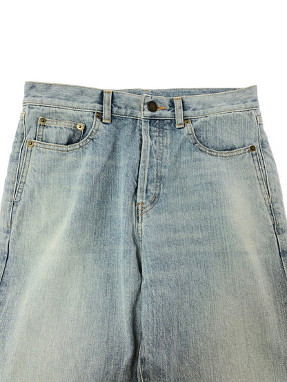 【中古品】【メンズ】 SAINT LAURENT PARIS サンローランパリ SLIM STRAIGHT DENIM PANTS 614443 スリム ストレート デニム パンツ ボトムス 152-260816-rt-22-tagh サイズ：29 カラー：インディゴ 万代Net店