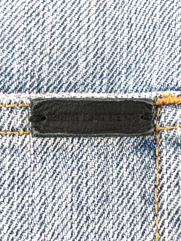 【中古品】【メンズ】 SAINT LAURENT PARIS サンローランパリ SLIM STRAIGHT DENIM PANTS 614443 スリム ストレート デニム パンツ ボトムス 152-260816-rt-22-tagh サイズ：29 カラー：インディゴ 万代Net店