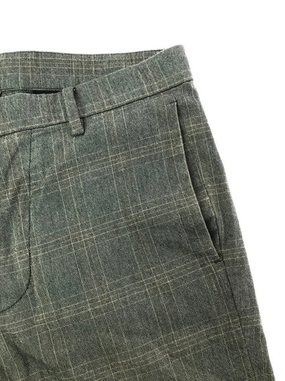 【中古品】【メンズ】 DSQUARED2 ディースクエアード PANTS CHECK チェック柄 パンツ ボトムス 152-260814-rt-30-tagh サイズ：40 カラー：グレー 万代Net店
