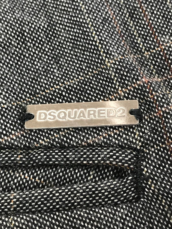【中古品】【メンズ】 DSQUARED2 ディースクエアード PANTS CHECK チェック柄 パンツ ボトムス 152-260814-rt-30-tagh サイズ：40 カラー：グレー 万代Net店
