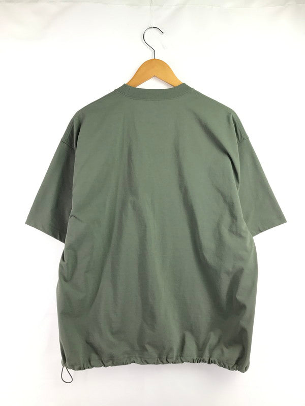 【中古品】【メンズ】 DAIWA PIER39 ダイワ ピア39 TECH DRAWSTRING SS TEE BE-41025 テック ドローストリング ショートスリーブ Tシャツ トップス 140-260813-rt-13-tagh サイズ：M カラー：グリーン 万代Net店