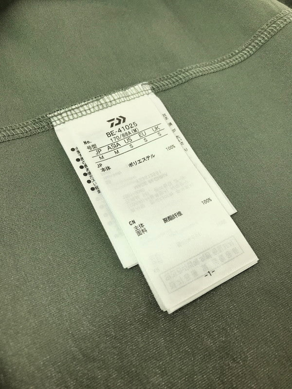 【中古品】【メンズ】 DAIWA PIER39 ダイワ ピア39 TECH DRAWSTRING SS TEE BE-41025 テック ドローストリング ショートスリーブ Tシャツ トップス 140-260813-rt-13-tagh サイズ：M カラー：グリーン 万代Net店
