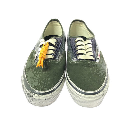 【中古品】【メンズ】 VANS バンズ AUTHENTIC GREEN BLUE VN000DB824O オーセンティック スニーカー 靴 162-260812-rt-08-tagh サイズ：26cm US8 カラー：グリーン/ブルー 万代Net店
