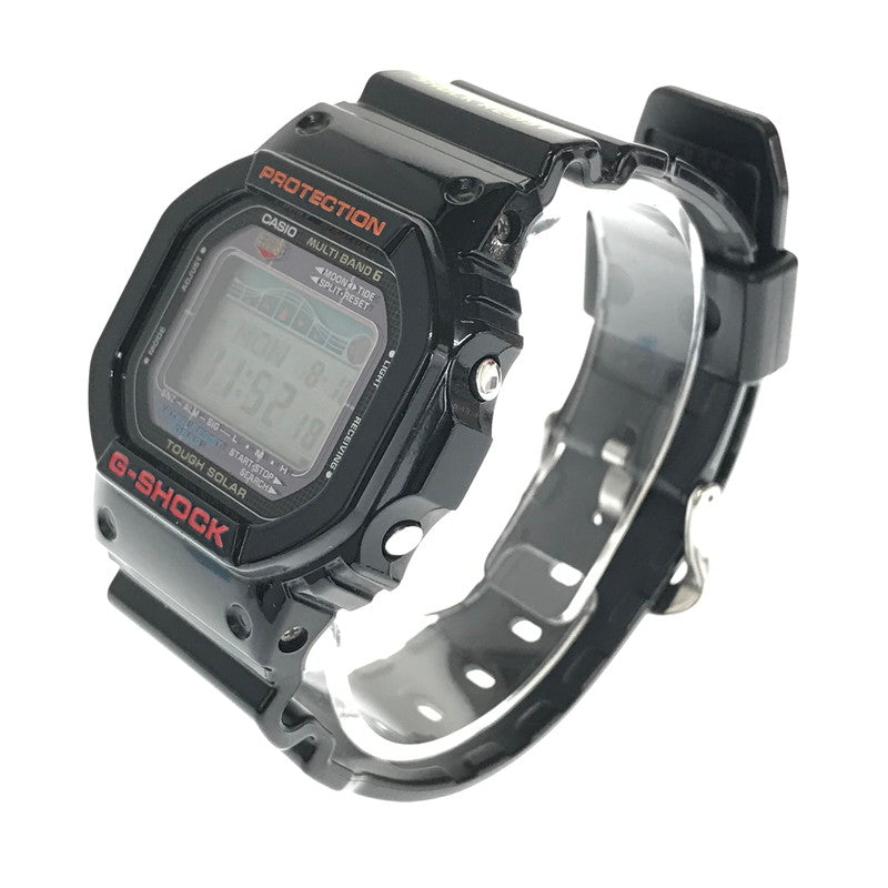 【中古品】【メンズ】 G-SHOCK ジーショック 5600SERIES GWX-5600-1JF G-LIDE デジタル 電波 ソーラー 腕時計 196-260812-rt-11-tagh カラー：ブラック 万代Net店