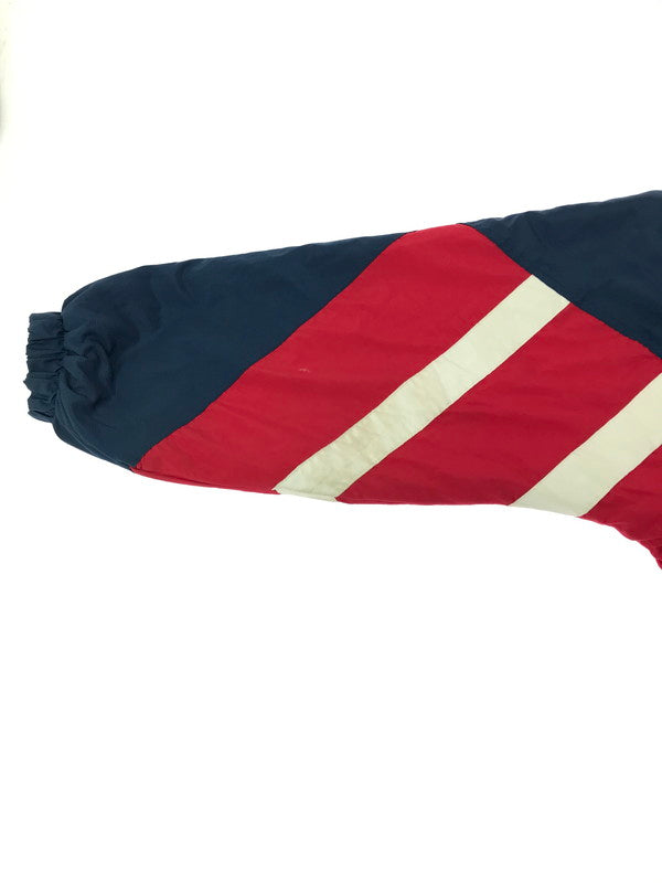 【現状渡し品】【メンズ】 GENUINE MERCHANDISE BY STARTER スターター ATLANTA BRAVES HALF ZIP HOODED BLOUSON JACKET 146-260814-rt-22-tagh サイズ：M カラー：ネイビー 万代Net店