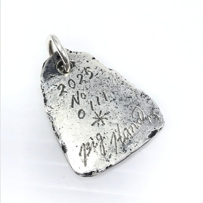 【中古品】【メンズ】 BIG HAND ビッグ ハンド SV925 K18 SUN SYMBOL PENDANT TOP 0111 2025 タタキメタル サンシンボル ペンダント トップ アクセサリー 191-260818-rt-22-tag カラー：シルバー 万代Net店