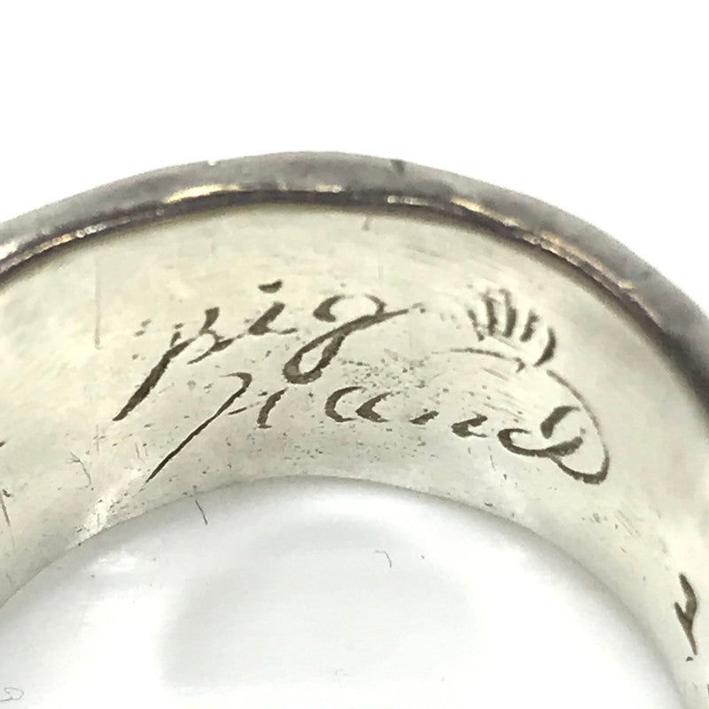 【中古品】【メンズ】 BIG HAND ビッグ ハンド SV925 K18 SUN SYMBOL RING 1253 1998 タタキ サンシンボル リング 指輪 アクセサリー 191-260818-rt-23-tag カラー：シルバー 万代Net店