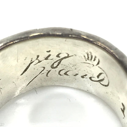 【中古品】【メンズ】 BIG HAND ビッグ ハンド SV925 K18 SUN SYMBOL RING 1253 1998 タタキ サンシンボル リング 指輪 アクセサリー 191-260818-rt-23-tag カラー：シルバー 万代Net店
