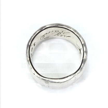 【中古品】【メンズ】 BIG HAND ビッグ ハンド SV925 K18 SUN SYMBOL RING 1253 1998 タタキ サンシンボル リング 指輪 アクセサリー 191-260818-rt-23-tag カラー：シルバー 万代Net店