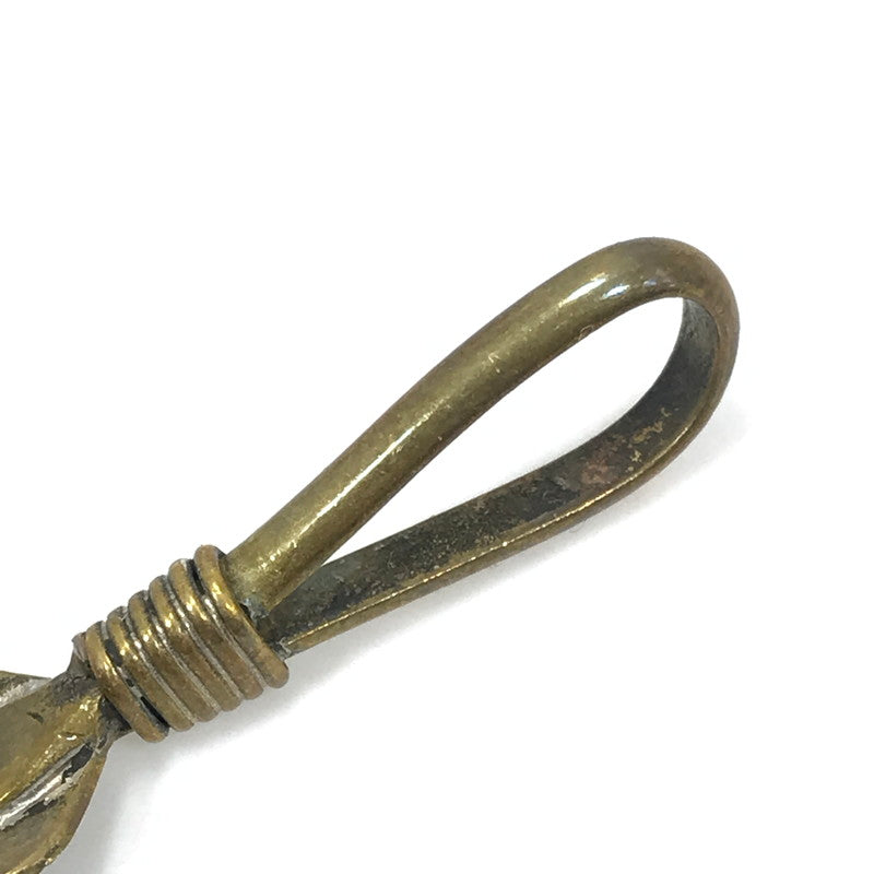 【中古品】【メンズ】 BIG HAND ビッグ ハンド FEATHER TOP ブラス加工 フェザー トップ アクセサリー 191-260818-rt-21-tag カラー：ゴールド 万代Net店