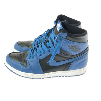 【中古品】【メンズ】 NIKE ナイキ AIR JORDAN 1 RETRO HIGH OG DARK MARINA BLUE 555088-404 エア ジョーダン 1 オージー スニーカー 靴 160-260812-rt-03-tagh サイズ：28cm US10 カラー：DARK MARINA BLUE/BLACK-WHITE 万代Net店