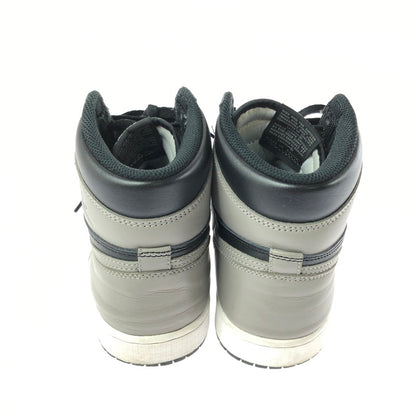 【中古品】【メンズ】 NIKE ナイキ AIR JORDAN 1 RETRO HIGH OG SHADOW(2018) 555088-013 エア ジョーダン 1 レトロ ハイ スニーカー 靴 160-260812-rt-02-tagh サイズ：27.5cm US9.5 カラー：BLACK/MEDIUM GREY-WHITE 万代Net店