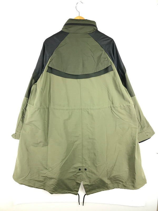 【中古品】【メンズ】 SACAI サカイ × NIKE ナイキ NRG TRENCH JACKET OLIVE DQ9028-222 トレンチ ジャケット アウター 140-260814-rt-27-tagh サイズ：M カラー：オリーブ 万代Net店